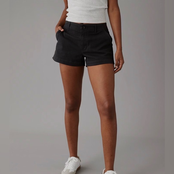 AE Stretch High-Waisted Trouser Short Short - Picture 1 of 7